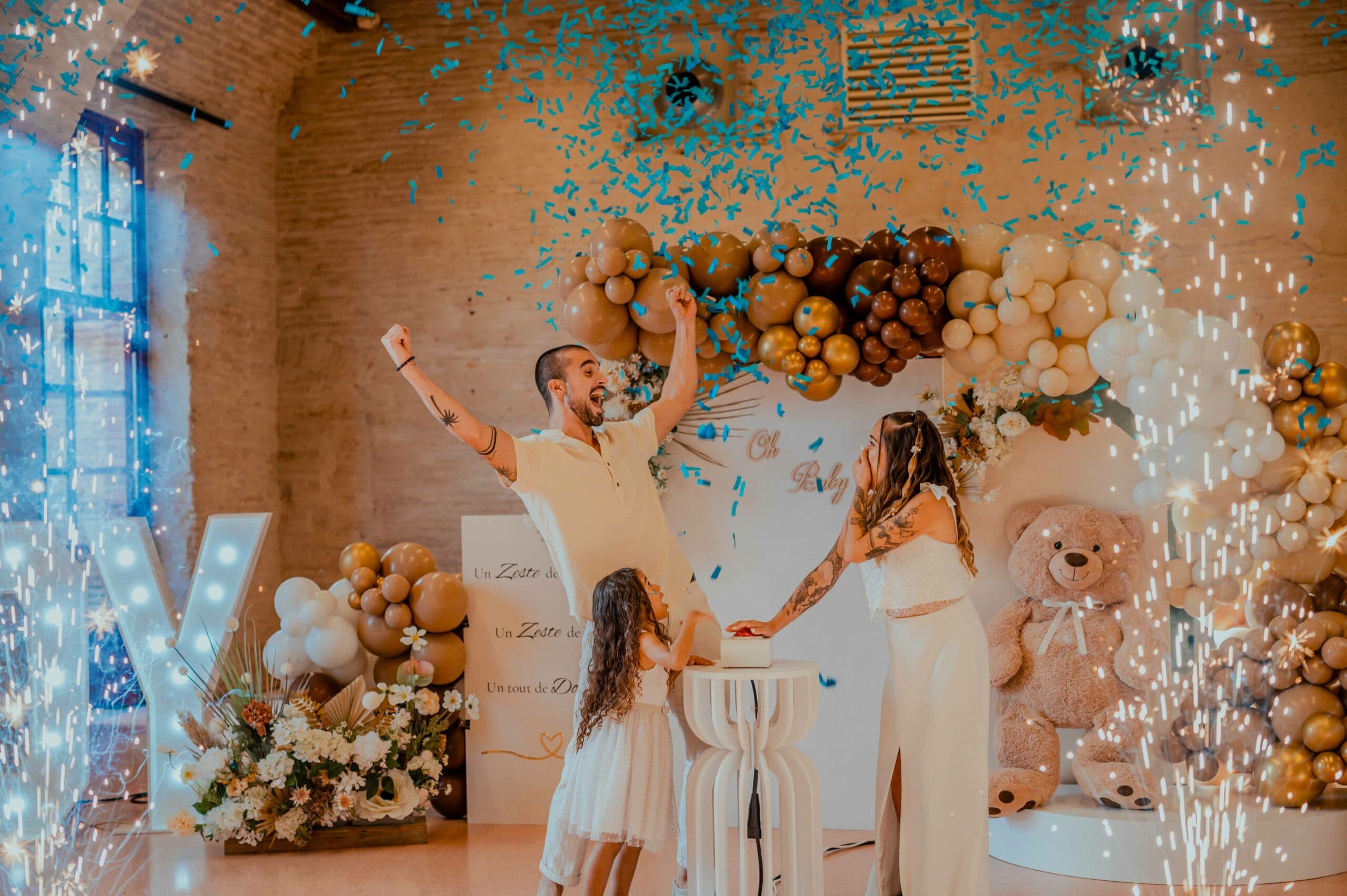 Gender Reveal Cecilia et Maxence