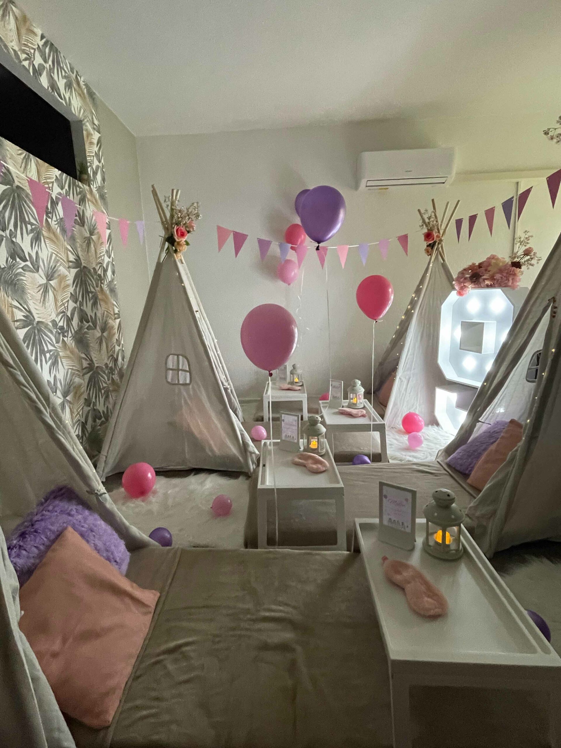 Pyjama Party Anniversaire Fleurs Toulouse