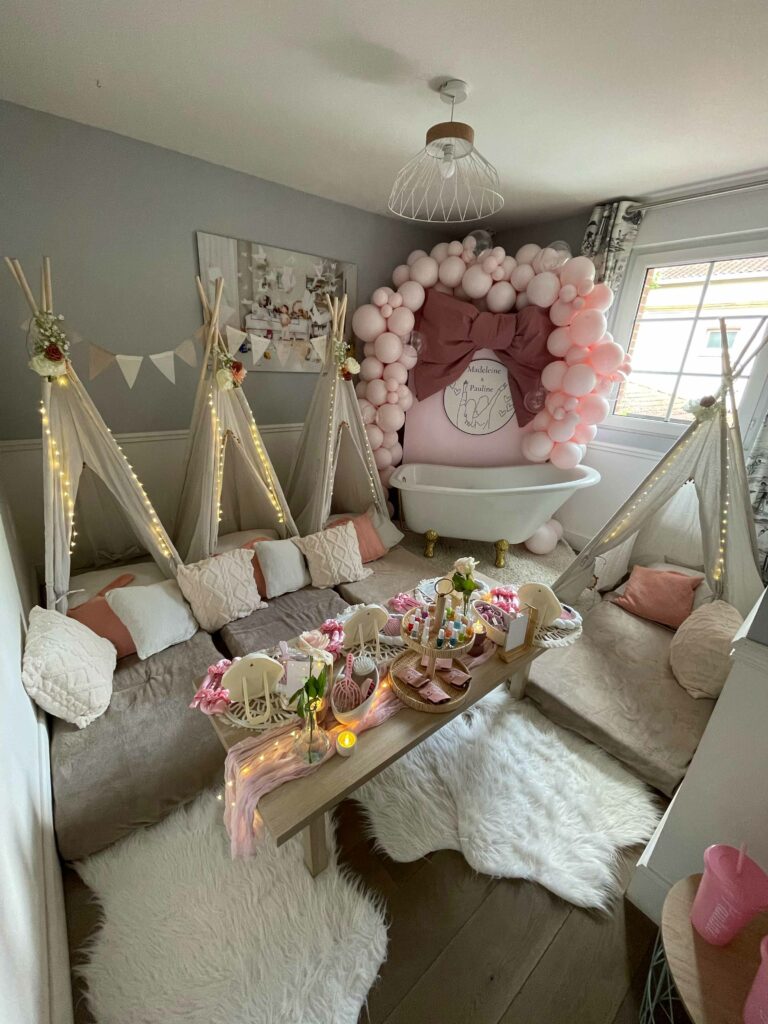Pyjama Party Anniversaire Spa Relaxation